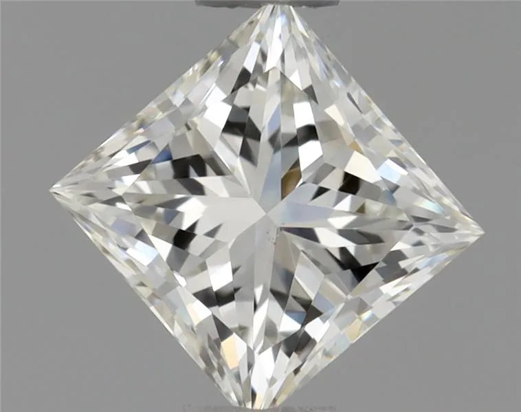 0.51ct Princess Natural Diamond (Colour I, Clarity VS2, GIA Certified)