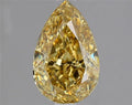 1.57ct Pear Natural Diamond (Colour Fancy Brownish Yellow, Clarity IF, GIA Certified)