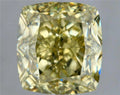 2.52ct Cushion brilliant Natural Diamond (Colour Fancy Yellow, Clarity VS2, GIA Certified)